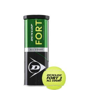 3 BOTES DUNLOP FORT ALL COURT DE 3 PELOTAS (3x3)
